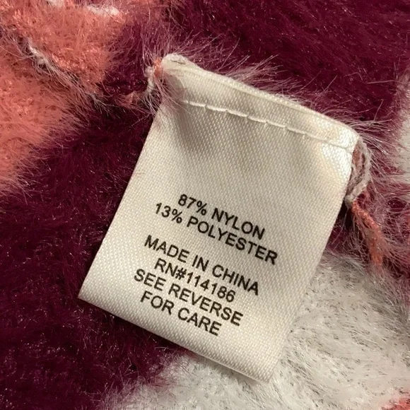 Peyton Primrose pink and white striped cardigan size medium - Picture 8 of 11